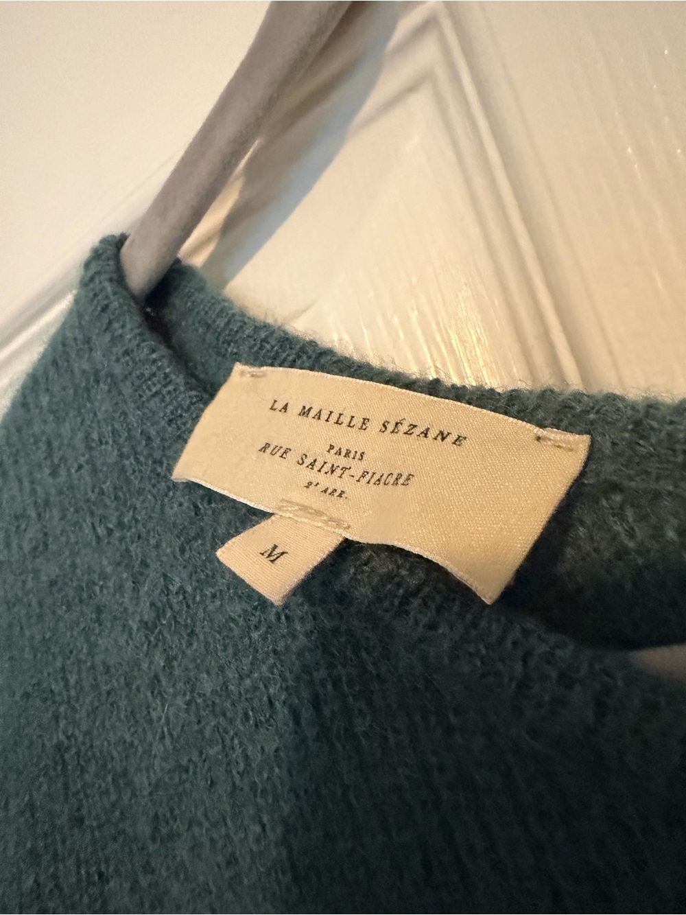 EUC Sezane Gaspard Cardigan Size M in Sage - Picture 5 of 5